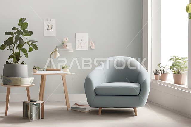 Living room with modern modern designs, living room, interior decorations, hanging paintings, antiques and accessories, upscale home furniture, modern designs, apartments and villas, interior decoration