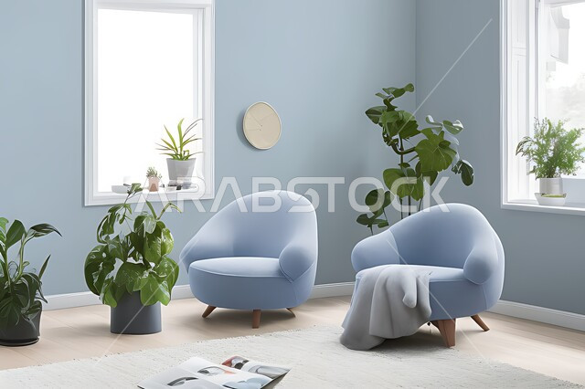 Living room with modern modern designs, living room, interior decorations, hanging paintings, antiques and accessories, upscale home furniture, modern designs, apartments and villas, interior decoration