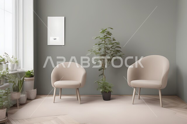 Living room with modern modern designs, living room, interior decorations, hanging paintings, antiques and accessories, upscale home furniture, modern designs, apartments and villas, interior decoration