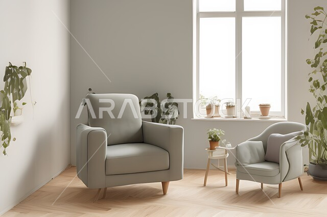 Living room with modern modern designs, living room, interior decorations, hanging paintings, antiques and accessories, upscale home furniture, modern designs, apartments and villas, interior decoration