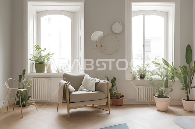 Living room with modern modern designs, living room, interior decorations, hanging paintings, antiques and accessories, upscale home furniture, modern designs, apartments and villas, interior decoration