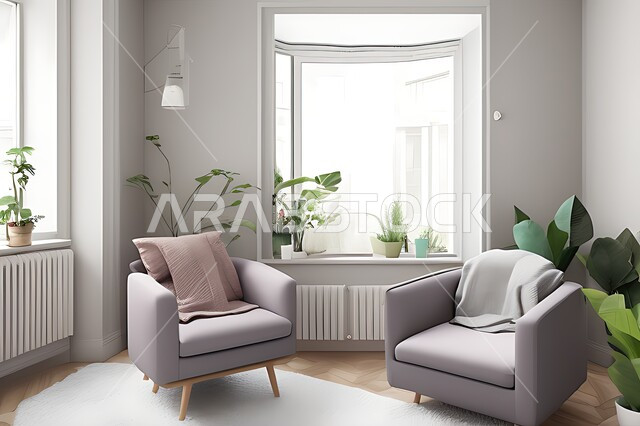 Living room with modern modern designs, living room, interior decorations, hanging paintings, antiques and accessories, upscale home furniture, modern designs, apartments and villas, interior decoration