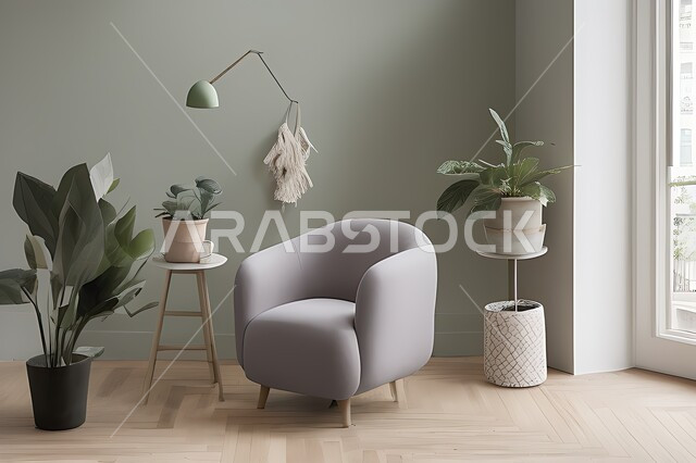 Living room with modern modern designs, living room, interior decorations, hanging paintings, antiques and accessories, upscale home furniture, modern designs, apartments and villas, interior decoration