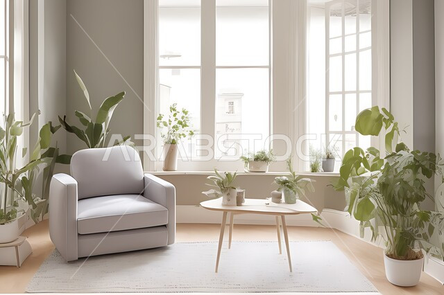 Living room with modern modern designs, living room, interior decorations, hanging paintings, antiques and accessories, upscale home furniture, modern designs, apartments and villas, interior decoration