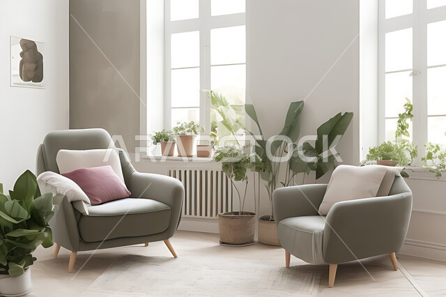 غرفة معيشه بتصاميم عصرية حديثه، غرفة جلوس, ديكورات داخليه، لوحات فنيه معلقه, تحف و إكسسوارات, أثاث منزلي راقي، تصاميم عصرية ، شقق وفلل سكنية ، ديكور داخلي