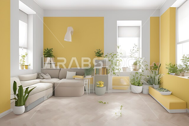 Living room with modern modern designs, living room, interior decorations, hanging paintings, antiques and accessories, upscale home furniture, modern designs, apartments and villas, interior decoration