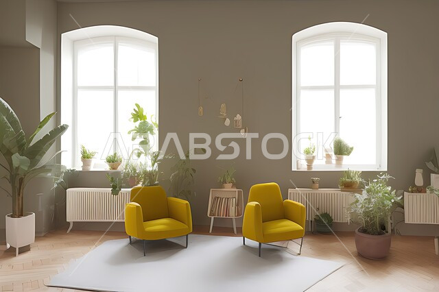 Living room with modern modern designs, living room, interior decorations, hanging paintings, antiques and accessories, upscale home furniture, modern designs, apartments and villas, interior decoration