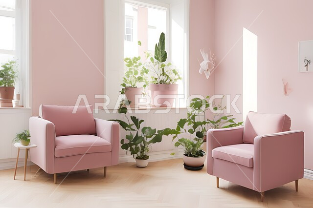 Living room with modern modern designs, living room, interior decorations, hanging paintings, antiques and accessories, upscale home furniture, modern designs, apartments and villas, interior decoration