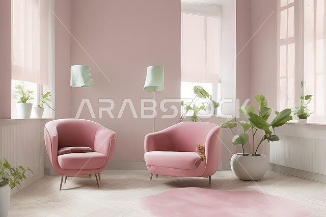 Living room with modern modern designs, living room, interior decorations, hanging paintings, antiques and accessories, upscale home furniture, modern designs, apartments and villas, interior decoration