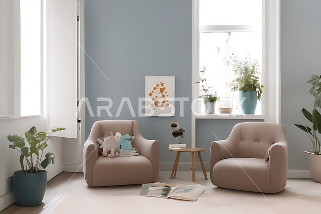 Living room with modern modern designs, living room, interior decorations, hanging paintings, antiques and accessories, upscale home furniture, modern designs, apartments and villas, interior decoration