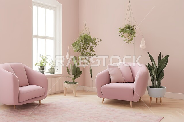 Living room with modern modern designs, living room, interior decorations, hanging paintings, antiques and accessories, upscale home furniture, modern designs, apartments and villas, interior decoration