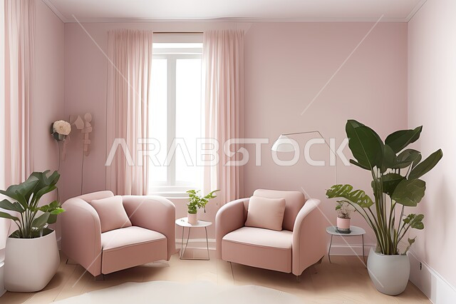 Living room with modern modern designs, living room, interior decorations, hanging paintings, antiques and accessories, upscale home furniture, modern designs, apartments and villas, interior decoration