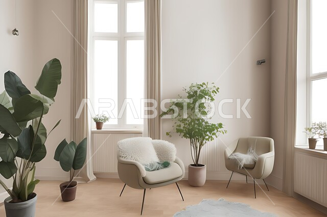 Living room with modern modern designs, living room, interior decorations, hanging paintings, antiques and accessories, upscale home furniture, modern designs, apartments and villas, interior decoration