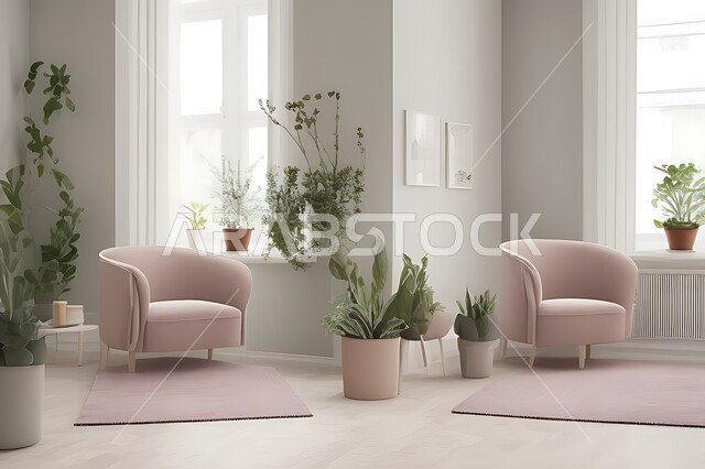 Living room with modern modern designs, living room, interior decorations, hanging paintings, antiques and accessories, upscale home furniture, modern designs, apartments and villas, interior decoration