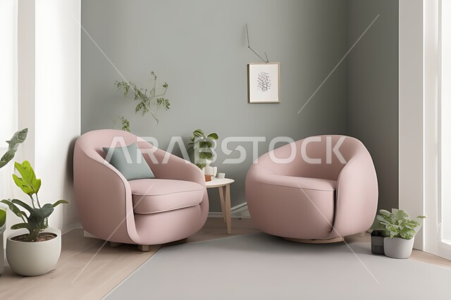 Living room with modern modern designs, living room, interior decorations, hanging paintings, antiques and accessories, upscale home furniture, modern designs, apartments and villas, interior decoration