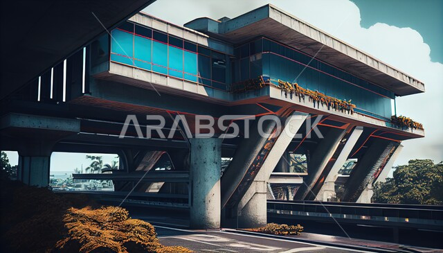 مشاريع سياحية , مبنى تجاري , الفن الهندسي والمعماري ,مباني تجارية حضارية حديثة .