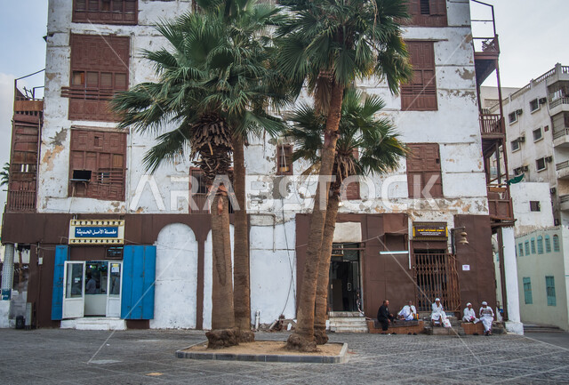 المباني الأثرية في البلد التاريخي في جدة في المملكة العربية السعودية، التصميم المعماري العربي القديم، حواري البلد التاريخي في جدة، المباني الأثرية، معالم جدة التاريخية