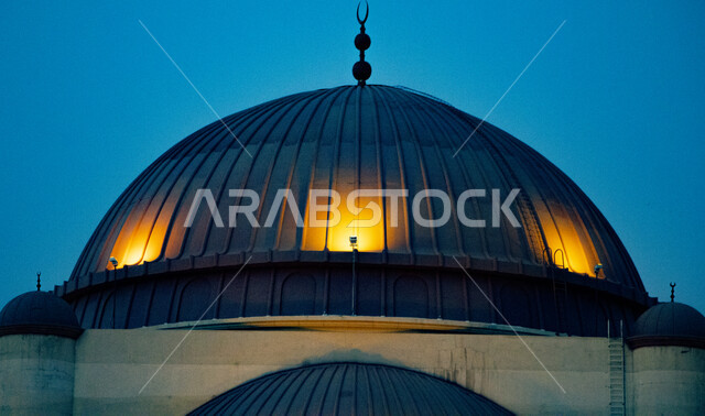 قبة مسجد في المملكة العربية السعودية ، إسلاميات وعبادة ، الفن المعماري الإسلامي