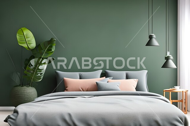 غرفه نوم بتصاميم عصرية حديثه ؛ تحف و إكسسوارات, أثاث منزلي راقي، تصاميم عصرية ، ديكورات داخلية, شقق وفلل سكنيه ، ديكور داخلي .