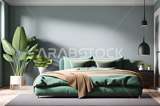 غرفه نوم بتصاميم عصرية حديثه، تحف و إكسسوارات, أثاث منزلي راقي، تصاميم عصرية ، ديكورات داخلية, شقق وفلل سكنيه ، ديكورات داخلية .