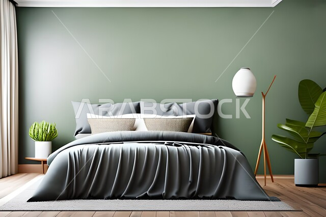 غرفه نوم بتصاميم عصرية حديثه، أثاث منزلي راقي، تحف و إكسسوارات, تصاميم عصرية ، ديكورات داخلية, شقق وفلل سكنيه ، ديكور داخلي .