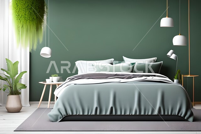 غرفه نوم بتصاميم عصرية حديثه ، تحف و إكسسوارات , أثاث منزلي راقي، تصاميم عصرية ، ديكورات داخلية , شقق وفلل سكنيه ، ديكور داخلي .