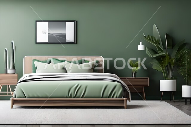 غرفة نوم بتصميم عصري حديث ، ديكورات داخليه ، أثاث منزلي فاخر، تصاميم عصرية  راقيه، شقق وفلل سكنية ، فنادق ومنتجعات فاخرة