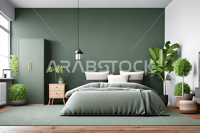 غرفة نوم بتصميم عصري حديث ، ديكورات داخليه ، أثاث منزلي فاخر، تصاميم عصرية  راقيه، شقق وفلل سكنية ، فنادق ومنتجعات فاخرة