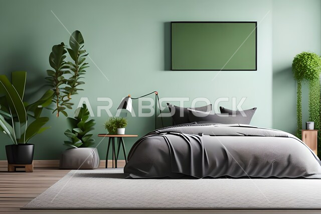 غرفة نوم بتصميم عصري حديث ، ديكورات داخليه ، أثاث منزلي فاخر، تصاميم عصرية  راقيه، شقق وفلل سكنية ، فنادق ومنتجعات فاخرة