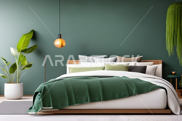 غرفة نوم بتصميم عصري حديث ، ديكورات داخليه ، أثاث منزلي فاخر، تصاميم عصرية  راقيه، شقق وفلل سكنية ، فنادق ومنتجعات فاخرة