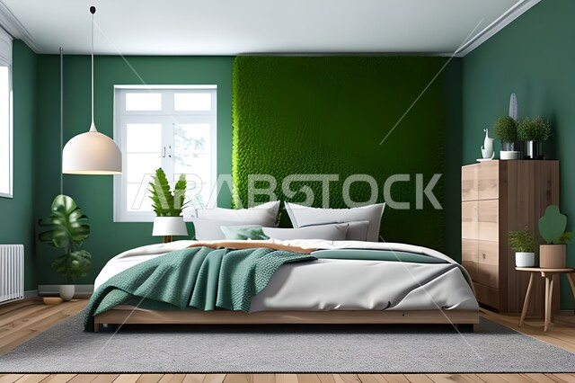 غرفة نوم بتصميم عصري حديث ، ديكورات داخليه ، أثاث منزلي فاخر، تصاميم عصرية  راقيه، شقق وفلل سكنية ، فنادق ومنتجعات فاخرة