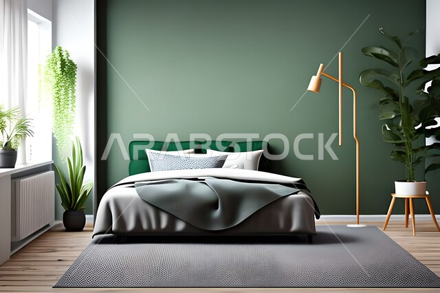 غرفة نوم بتصميم عصري حديث ، ديكورات داخليه ، أثاث منزلي فاخر، تصاميم عصرية  راقيه، شقق وفلل سكنية ، فنادق ومنتجعات فاخرة