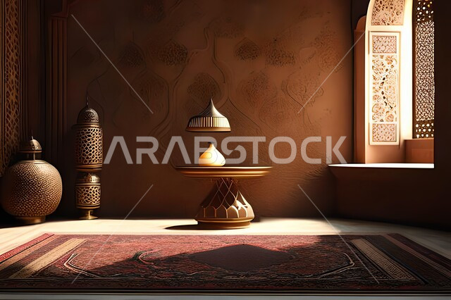 غرفة بتصاميم عصرية راقية, زخارف وديكورات إسلامية, تحف وإكسسوارات, ديكورات منزلية داخلية, أثاث منزلي فاخر, شقق وفلل سكنية