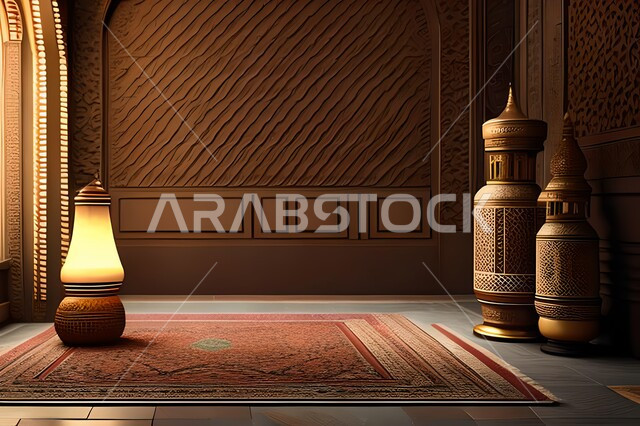 غرفة بتصاميم عصرية راقية, زخارف وديكورات إسلامية, تحف وإكسسوارات, ديكورات منزلية داخلية, أثاث منزلي فاخر, شقق وفلل سكنية