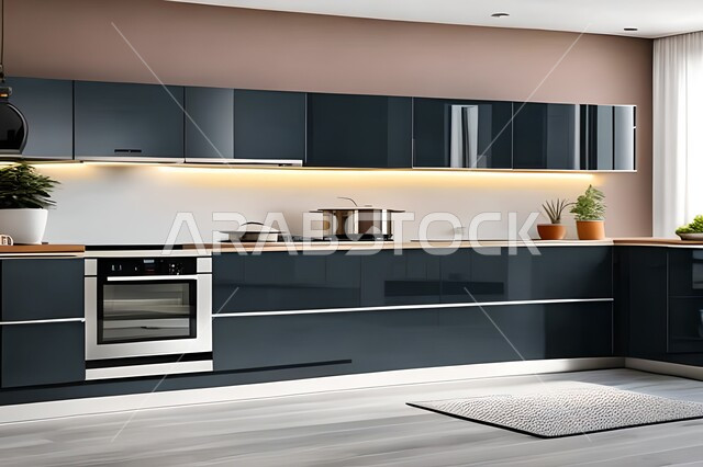 شقق وفلل سكنية بتصاميم عصرية راقية ، مطابخ حديثة في شقق وفلل سكنية  ، ديكورات داخلية