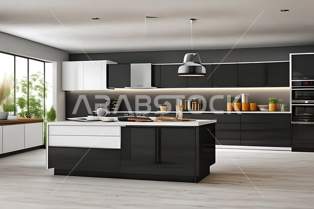 شقق وفلل سكنية بتصاميم عصرية راقية ، مطابخ حديثة في شقق وفلل سكنية  ، ديكورات داخلية