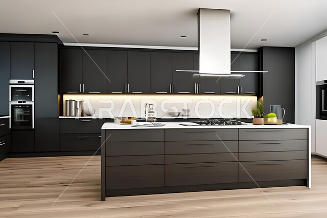 شقق وفلل سكنية بتصاميم عصرية راقية ، مطابخ حديثة في شقق وفلل سكنية  ، ديكورات داخلية