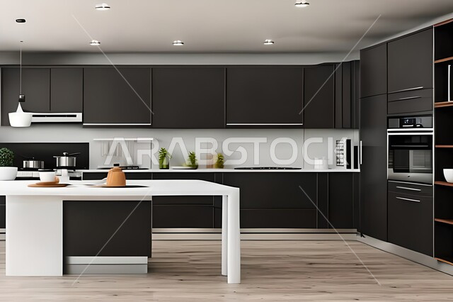 شقق وفلل سكنية بتصاميم عصرية راقية ، مطابخ حديثة في شقق وفلل سكنية  ، ديكورات داخلية