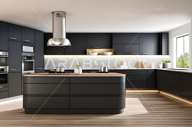 شقق وفلل سكنية بتصاميم عصرية راقية ، مطابخ حديثة في شقق وفلل سكنية  ، ديكورات داخلية