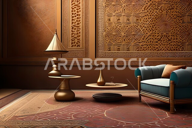 غرفة معيشة بتصاميم راقية, ديكورات منزلية داخلية, تحف وإكسسوارات, أثاث منزلي فاخر, شقق وفلل سكنية