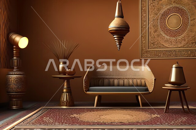 غرفة معيشة بتصاميم راقية, ديكورات منزلية داخلية, تحف وإكسسوارات, أثاث منزلي فاخر, شقق وفلل سكنية