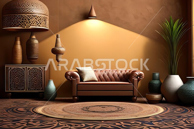 غرفة معيشة بتصاميم راقية, ديكورات منزلية داخلية, تحف وإكسسوارات, أثاث منزلي فاخر, شقق وفلل سكنية