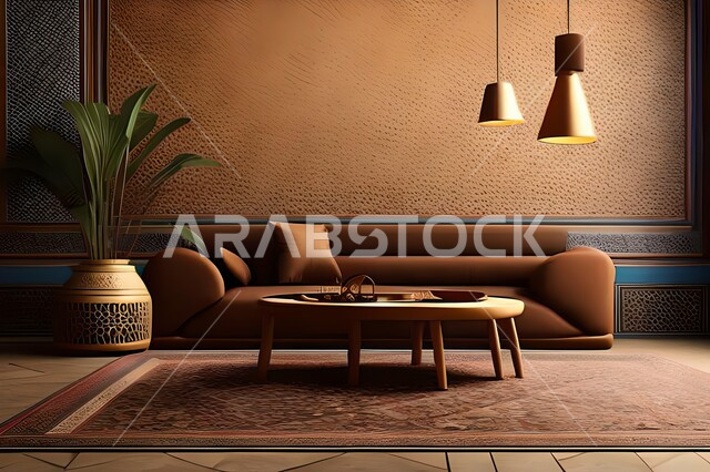 غرفة معيشة بتصاميم راقية, ديكورات منزلية داخلية, تحف وإكسسوارات, أثاث منزلي فاخر, شقق وفلل سكنية