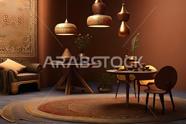 طاولة بتصاميم عصرية, ديكورات داخلية حديثة, أثاث مكتبي فاخر, شقق وفلل سكنية, تحف وإكسسوارات