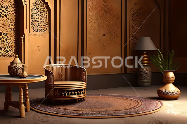 غرفة بتصاميم عصرية راقية, تحف وإكسسوارات, ديكورات منزلية داخلية, أثاث منزلي فاخر, شقق وفلل سكنية