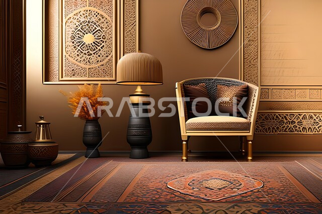 غرفة بتصاميم عصرية راقية, تحف وإكسسوارات, ديكورات منزلية داخلية, أثاث منزلي فاخر, شقق وفلل سكنية