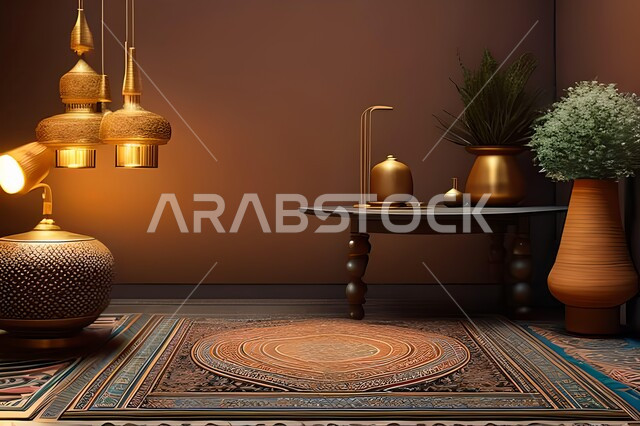 غرفة بتصاميم عصرية راقية, تحف وإكسسوارات, ديكورات منزلية داخلية, أثاث منزلي فاخر, شقق وفلل سكنية