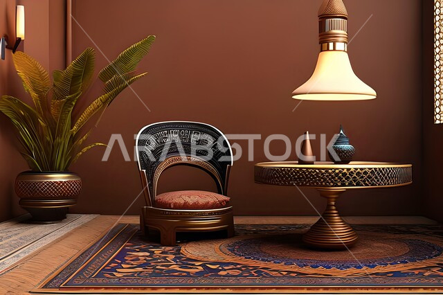 غرفة بتصاميم عصرية راقية, تحف وإكسسوارات, ديكورات منزلية داخلية, أثاث منزلي فاخر, شقق وفلل سكنية