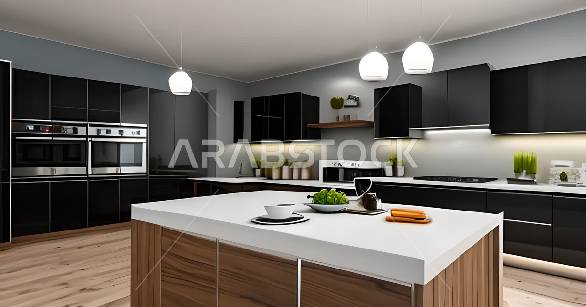 تصاميم وديكورات مطابخ راقية وعصرية ، ديكورات داخلية ، فلل وشقق سكنية ...