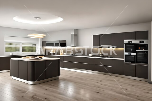 تصاميم وديكورات مطابخ راقية وعصرية ، ديكورات داخلية ، فلل وشقق سكنية حديثة عصرية وفاخرة